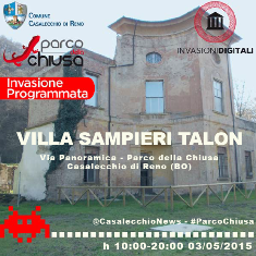 Invasioni digitali 2015: 3 maggio a Villa Sampieri-Talon