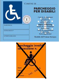 Sostituzione contrassegno auto per disabili 