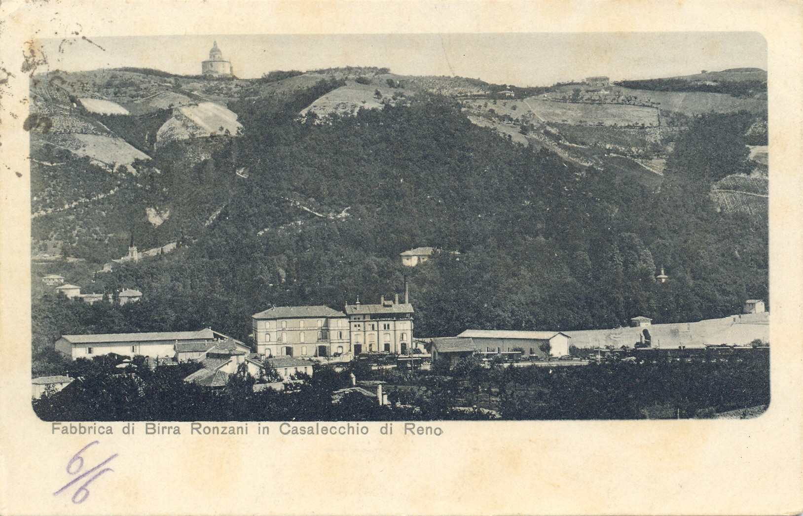 La Birreria Ronzani a Casalecchio di Reno (Archivio fotografico Biblioteca C. Pavese)
