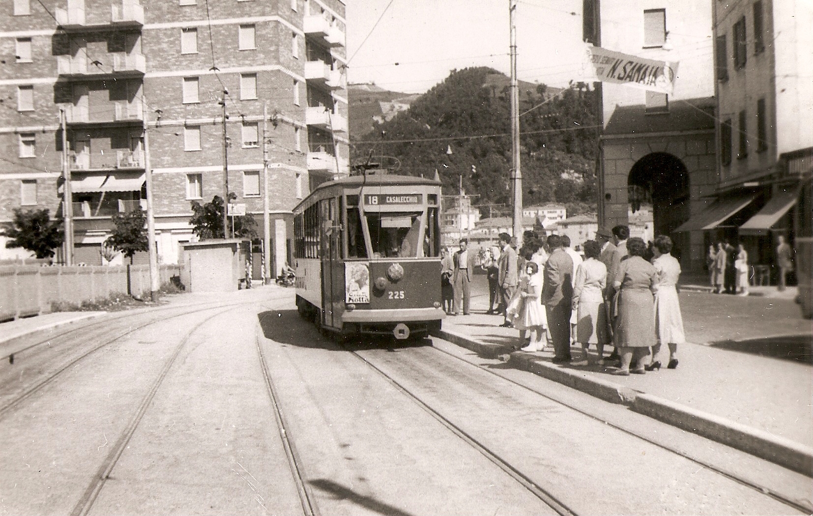 Capolinea tram n. 18