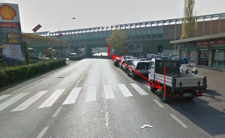 Lavori in corso: realizzazione marciapiedi via Porrettana